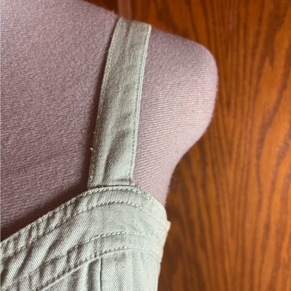 Japra Button-Down Mini Jean Dress - Junior medium. - Picture 4 of 8